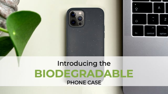 Biodegradable Phone Case - Ocean Blue